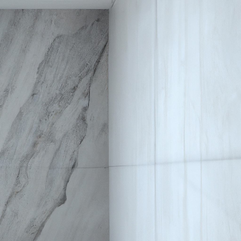 東京のミニマルなスタジオ空間、柔らかな自然光とコンクリートの質感